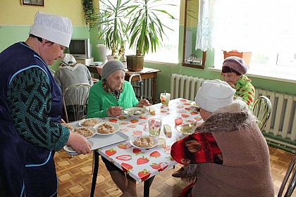 Soup kitchens in Ukraine